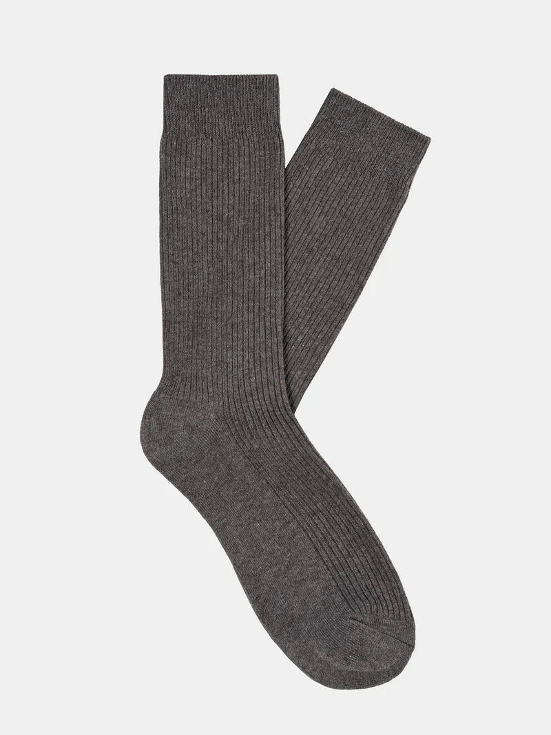 CAMEO RIBBED MID SOCKS - 4 PACK