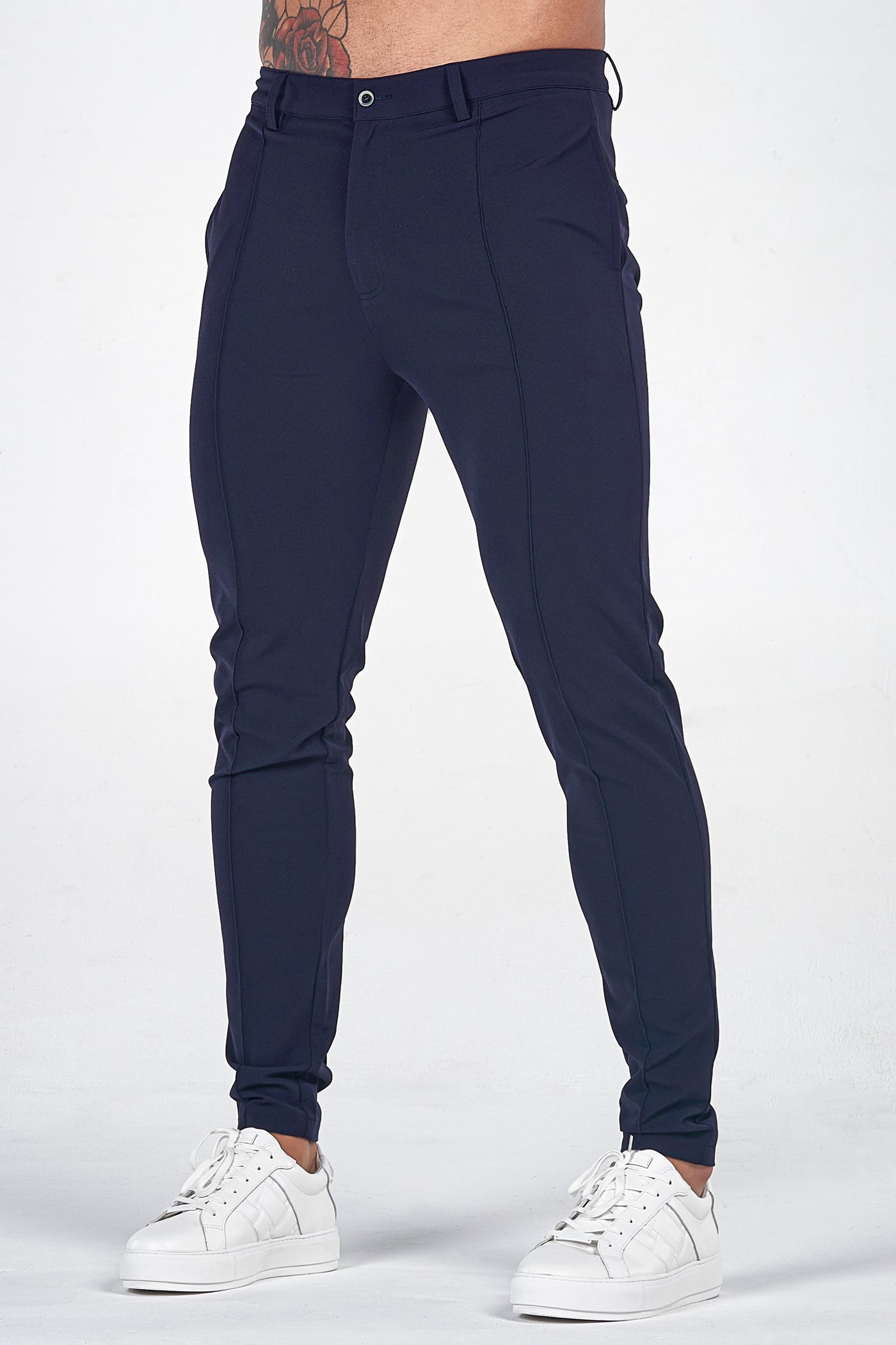 THE VOCO TROUSERS 2.0 - NAVY BLUE - ICON. AMSTERDAM