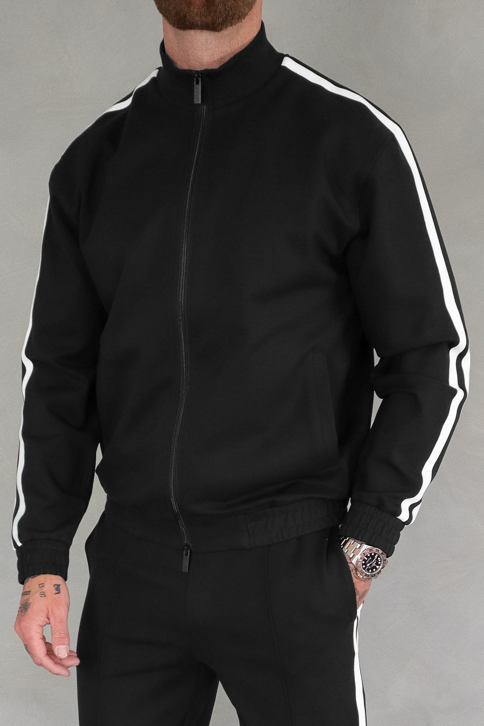 The Tape Tracksuit - Black