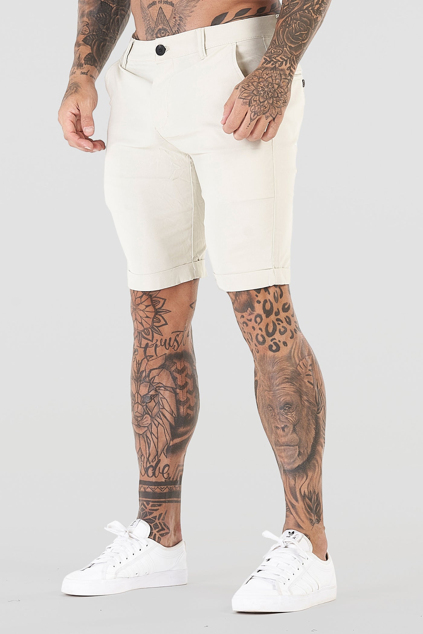THE AVANI SHORTS - IVORY - ICON. AMSTERDAM