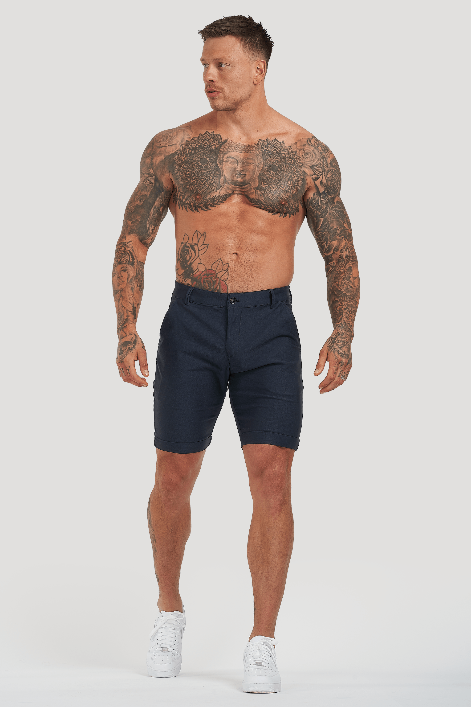 THE AVANI SHORTS - DARK BLUE - ICON. AMSTERDAM