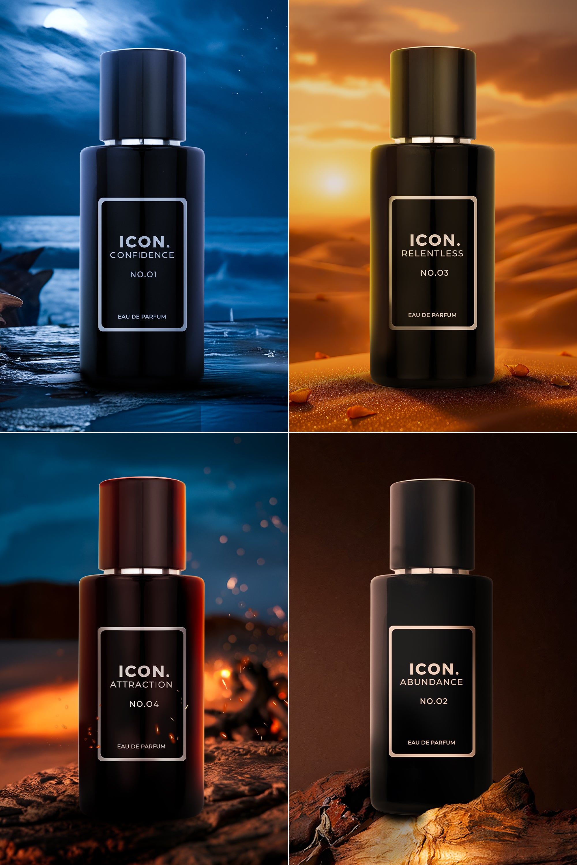 ICON. PERFUME 4-PIECE SET