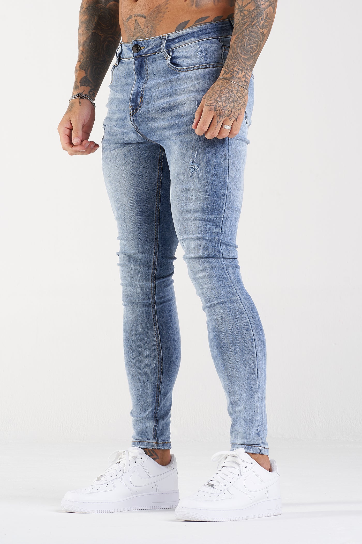 THE GATO JEANS - STEEL BLUE - ICON. AMSTERDAM