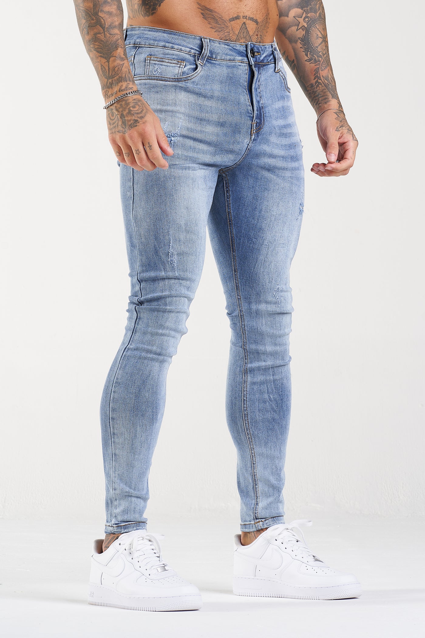 THE GATO JEANS - STEEL BLUE - ICON. AMSTERDAM
