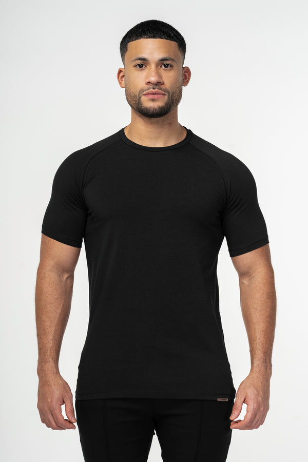 THE MUSCLE BASIC T-SHIRT - NERO