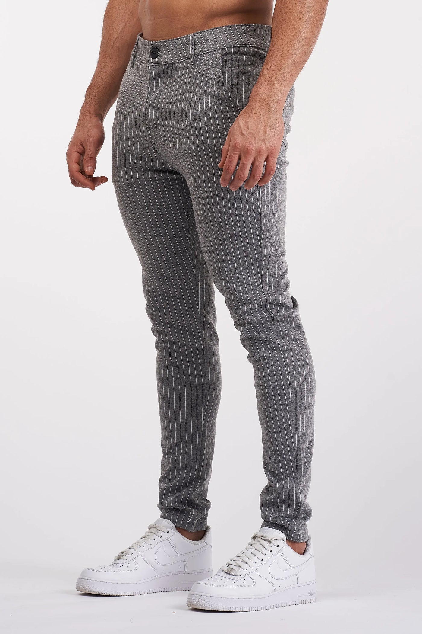 THE NOCO TROUSERS - GREY - ICON. AMSTERDAM