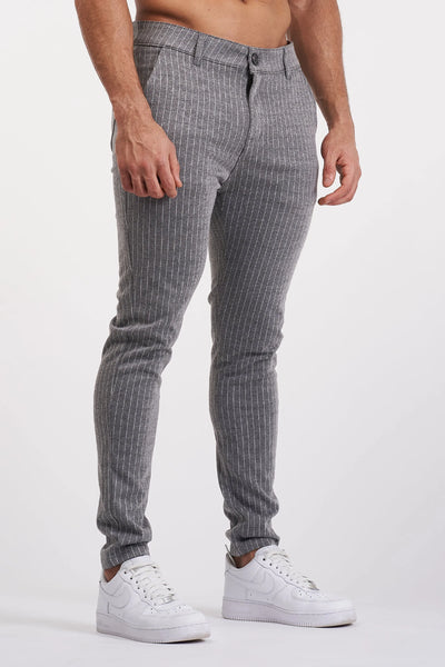 THE NOCO TROUSERS - GREY - ICON. AMSTERDAM