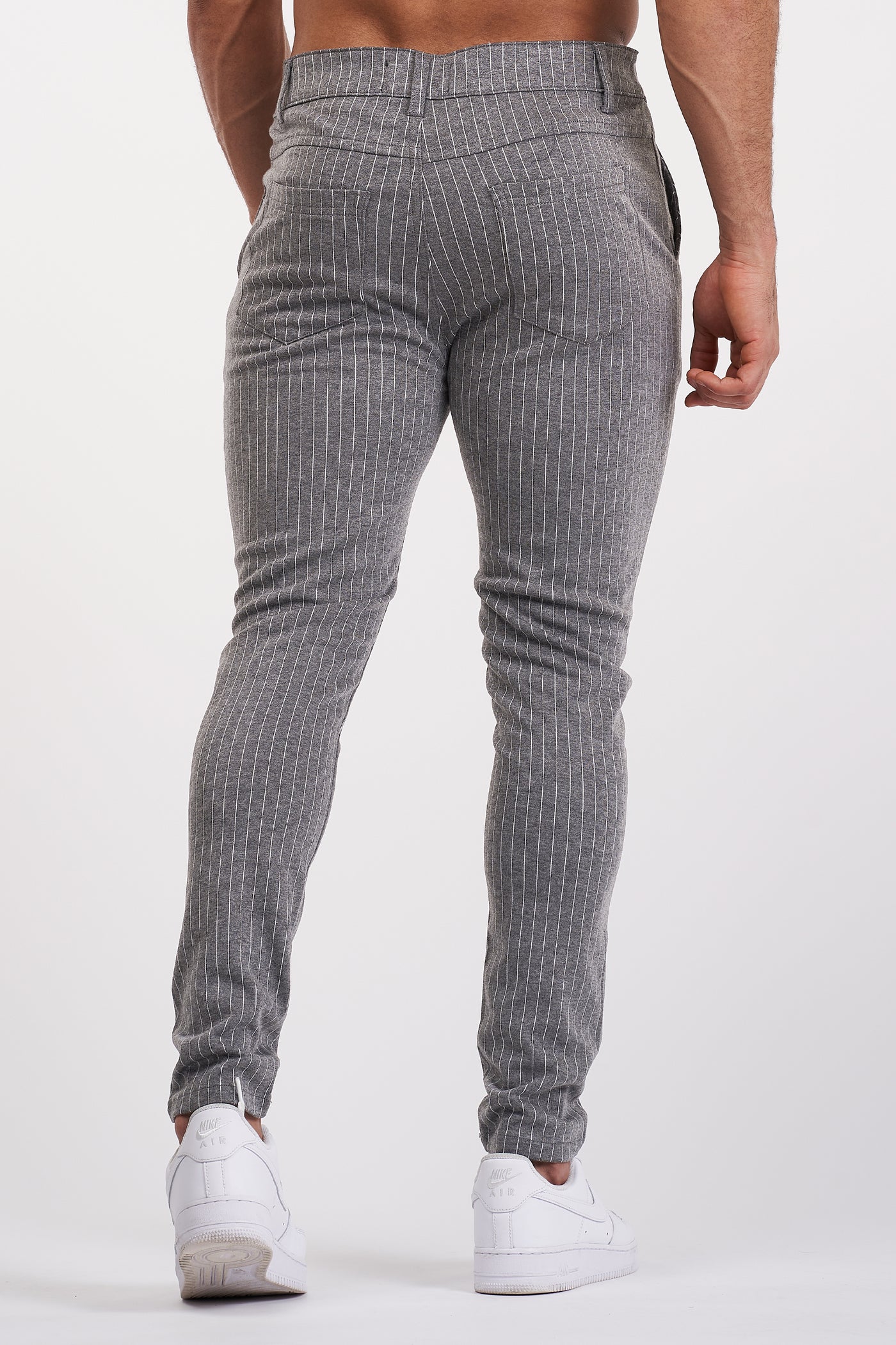 THE NOCO TROUSERS - GREY - ICON. AMSTERDAM
