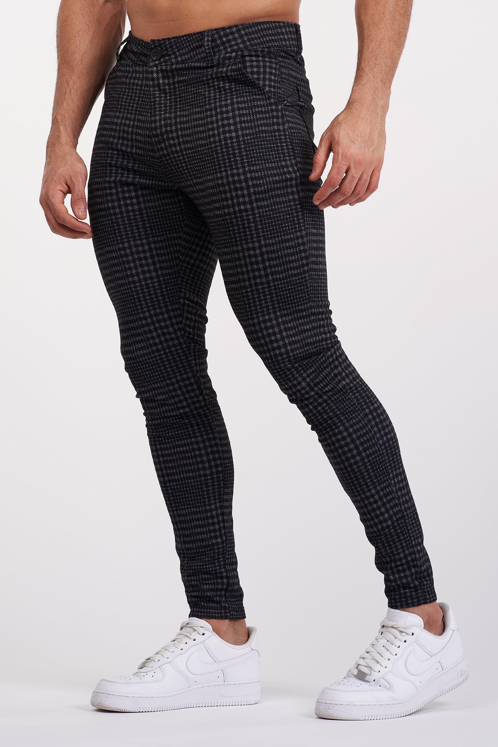 THE ANTONIO TROUSERS - BLACK - ICON. AMSTERDAM