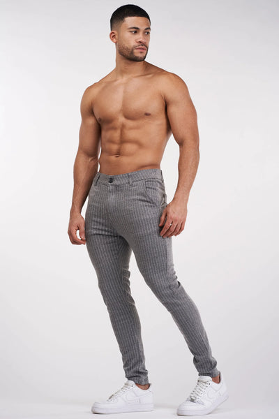 THE NOCO TROUSERS - GREY - ICON. AMSTERDAM