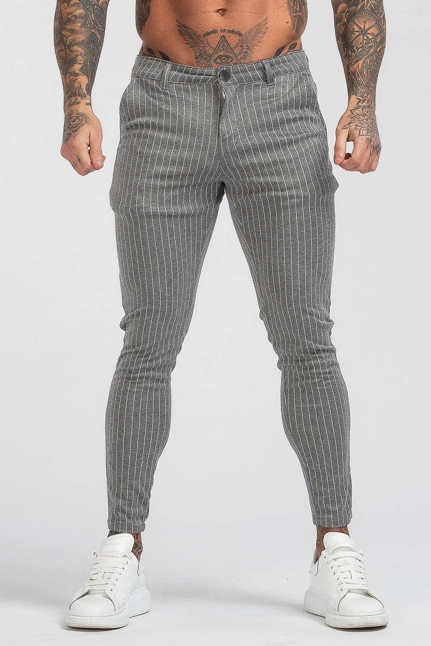 THE NOCO TROUSERS - GREY - ICON. AMSTERDAM
