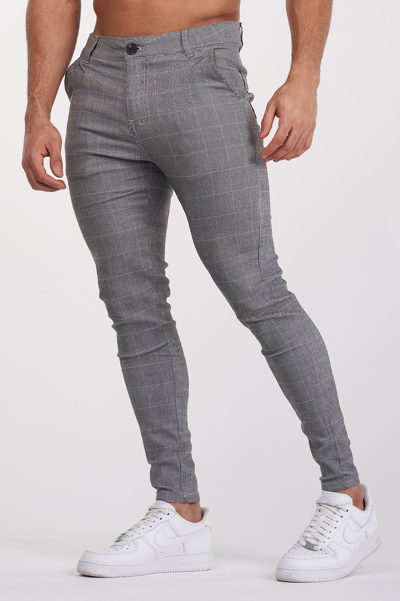 THE SIENA TROUSERS - GREY - ICON. AMSTERDAM